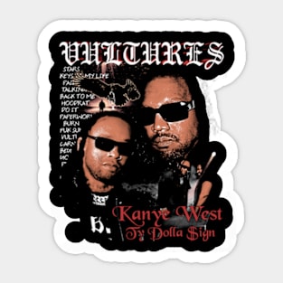 Ty Dolla Sign Vultures List Sticker